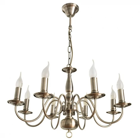 Подвесная люстра Arte Lamp Antwerpen A1029LM-8AB
