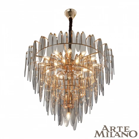 Подвесная люстра Arte Milano 8753B.D800.H750.E14.19 G (220V, на цепи)