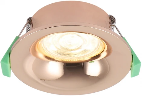 Светильник встраиваемый Crystal Lux CLT 004 004C1 GO (220V, круглые)