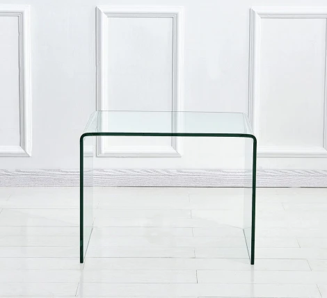 Стол журнальный ESF F-117 прозрачный/Стекло