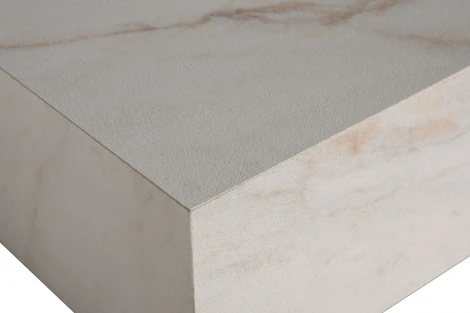 57EL-93601 Стол журнальный AGATE светлый керамический 120*80*29см Garda Decor