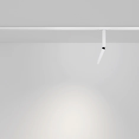 Трековый светильник однофазный 220V 6W Maytoni Focus T TR142-1-6W3K-W (LED, круглые)