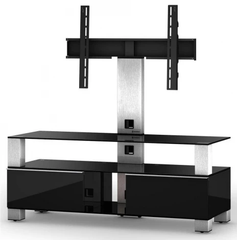 Тумба под телевизор Sonorous MD 8123 B INX BLK