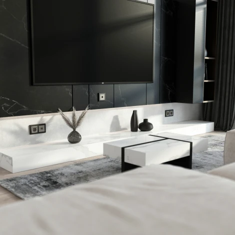 ТВ-розетка оконечная (дымчатый) Werkel W1283004