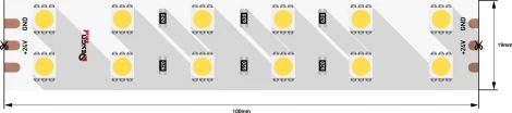 Светодиодная лента DesignLed LUX DSG5120-24-W+WW-33
