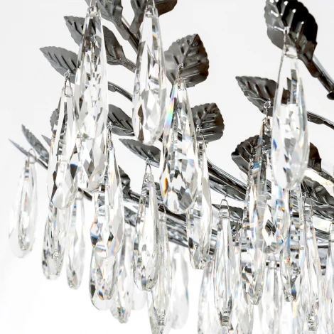 Подвесная люстра хрустальная Modelux MODELUX ML.6747.7 CR