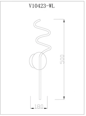 Бра светодиодное Moderli Torino V10423-WL (220V)