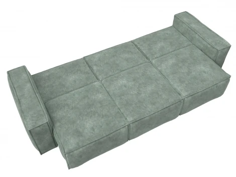 Диван прямой Лига-081 НПБ Лонг (ДСП/Пластик/Велюр/Зеленый) Лига Диванов 130139