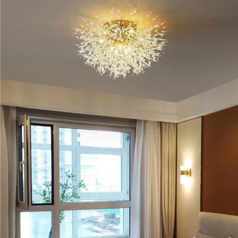 Потолочная люстра хрустальная ImperiumLoft Rosalia-Ch01