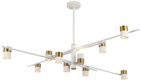 Потолочная люстра на штанге Lussole Gilbert LSP-8828 (220V, IP21)