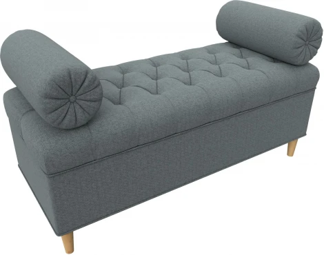 Банкетка Глория (Серый/Рогожка) Лига Диванов арт.125843