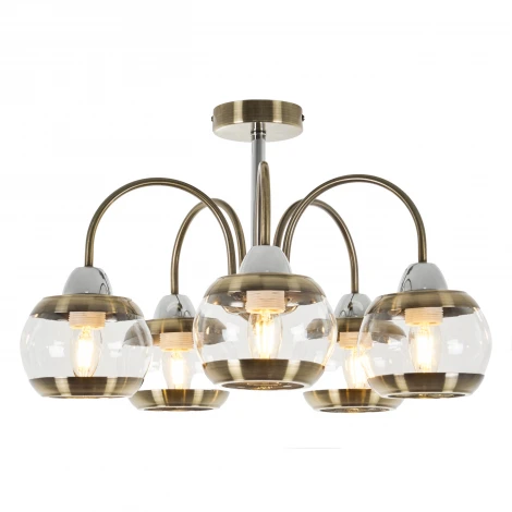 Потолочная люстра на штанге MyFar Kris MR1491-5C (220V)