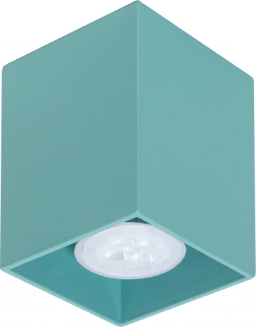 Точечный накладной светильник TopDecor Tubo Tubo8 SQ P1 25