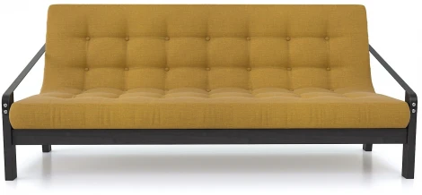 Диван Arsko Локи венге желтая рогожка