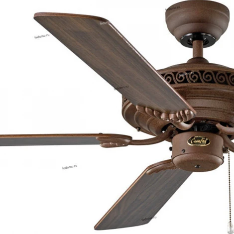 Вентилятор потолочный Casafan Centurion, 5 лопастей, коричневый, орех с дубом