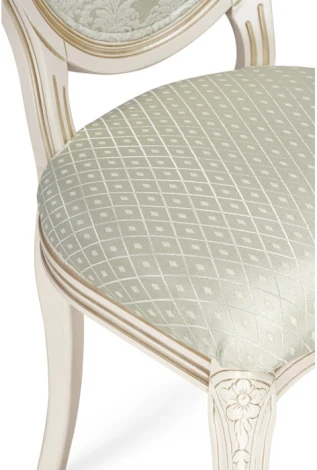 Стул деревянный Woodville Инои soprano pearl / ромб / бежевое золото 526719