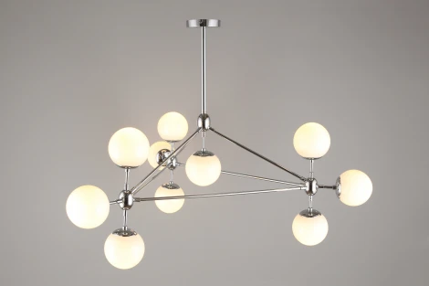 Потолочная люстра на штанге Aployt Rozali APL.606.27.10 (220V, шарики)