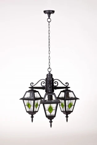 Уличный светильник подвесной Oasis Light 91170/3 lgG Bl