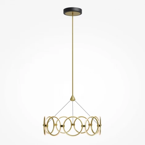 Подвесная люстра светодиодная Maytoni Link MOD357PL-L40BS3K (220V, круглые)