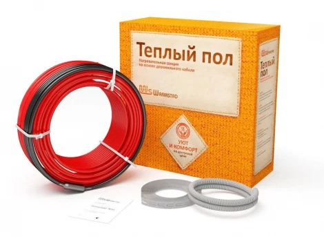 Кабель нагревательный "Warmstad" WSS 67,5 м 1060 Вт
