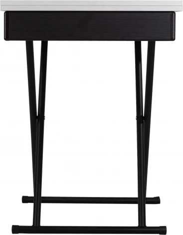 Стол-трансформер Лерон белый/черный Mebelik арт.009210
