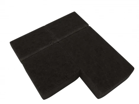 Диван угловой модульный Лига-060 НПБ угол универсальный (ЛДСП,Брус,Фанера/Пластик/Велюр/Коричневый) Лига Диванов 129511