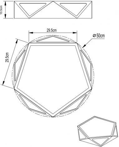 Потолочный светильник Arte Lamp Multi-piazza A1931PL-1WH