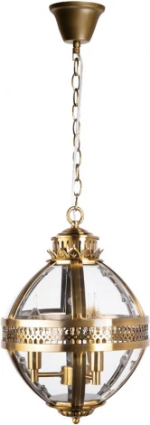 Подвесная люстра Loft It Lantern Residential LOFT3043-BR в форме шара