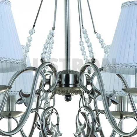 Подвесная люстра IDLamp 812 812/6-Whitechrome