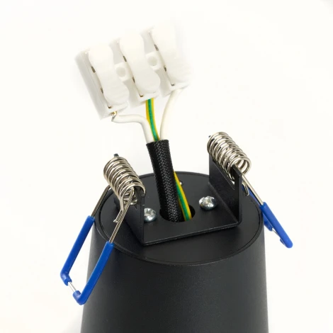 Светильник потолочный Feron ML185 Barrel BELL 48415 MR16 35W, GU10, чёрный (220V, круглые)