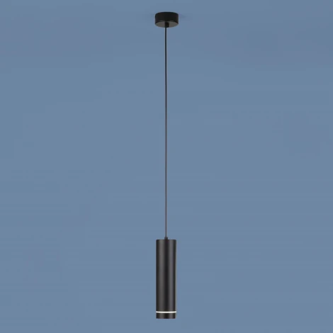 Подвесной светильник Elektrostandard Topper DLR023 12W 4200K черный матовый (LED, 220V, на проводе)