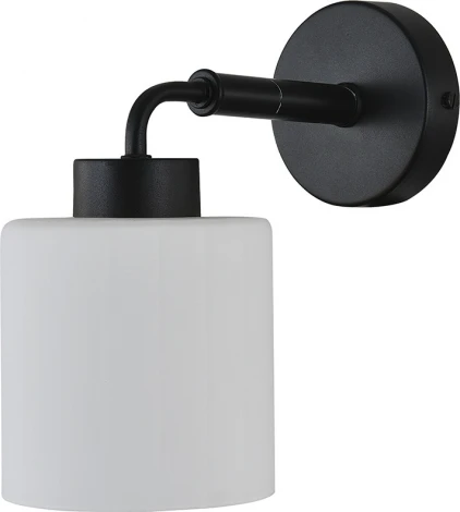 Бра Escada Lord 2133/1A 1x60Вт E27, металл/стекло, чёрный мрамор/белый (220V)