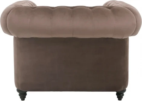 Кресло Chester Classic ОГОГО (арт.665410), (Ткань/Шоколадный)