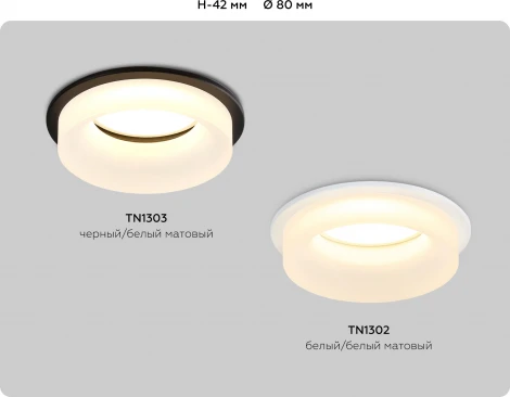 Встраиваемый точечный светильник Ambrella Techno Spot TN1303 (220V, круглые)