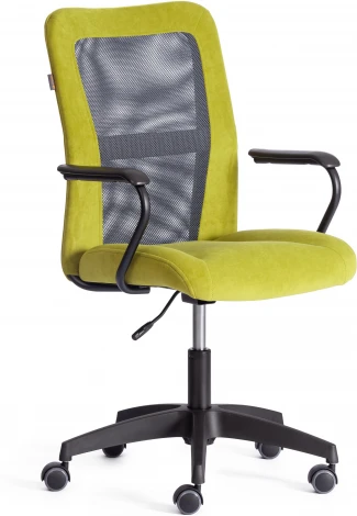 Кресло STAFF Tetchair (Флок,Ткань/Серый) арт. 21454