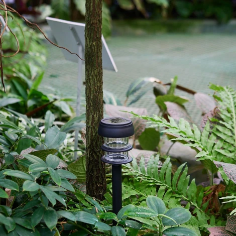 Светильник садовый на солнечной батарее, 1 светодиод, 1*АА Ni-Mh аккумулятор в/к. IP44 Uniel USL-C-095/PT380 HALO
