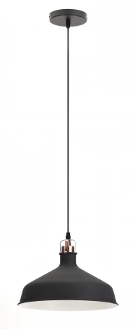 Подвесной светильник Эра PL2 BK/RC (220V, на проводе, круглые)
