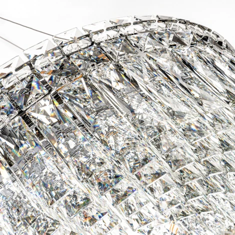 Подвесная люстра хрустальная Modelux ML.7084.800 CR