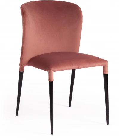 Стул ALVOR (mod. 715) Tetchair (Коралловый,Черный).