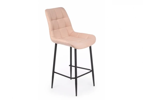 Барный стул Челси бежевый (zd 210) / черный 632555