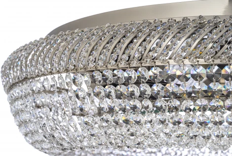 Потолочная люстра буше Dio D'Arte Bari E 1.4.80.100 N (220V, хрусталь, кольцо)