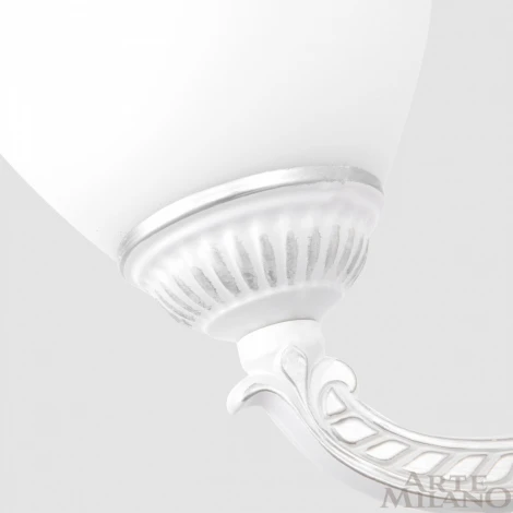 Бра с выключателем Arte Milano AM342837 342837/2W WT+SL (220V)