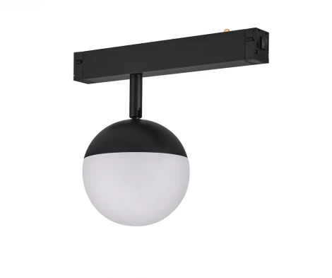 Трековый светильник однофазный светодиодный 220V 9W AM Group SMART OPAL AM529 BK-220V-9W SMART