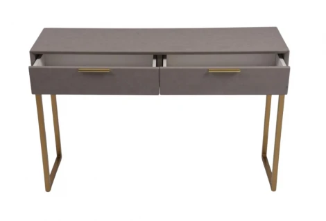 Стол-консоль IST-CASA Логан с 2-мя ящиками MC9001-120GR, 120х35х78 см, светло-серый