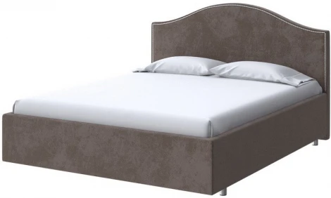 PROxSON Кровать Classic (Ткань: Велюр Casa Кофейный) 160x200
