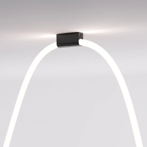 Накладные крепления для круглого гибкого неона черный Elektrostandard Full light FL 28100