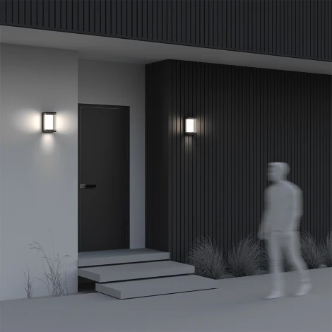 Настенный уличный светильник Maytoni Baker Street O021WL-L10B3K (LED, 220V, IP65)