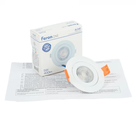 Встраиваемый светильник светодиодный Feron AL540 52046