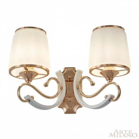 Бра Arte Milano Florentia-3857 303857/2W Wh/Gd (220V)