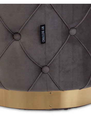 Пуфик малый серый MY iNTERNO Paris MY18A040-1(small)